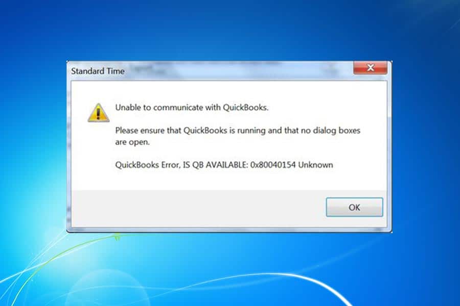 Error 0x80040154: How resolve Outlook Error 0x80040154