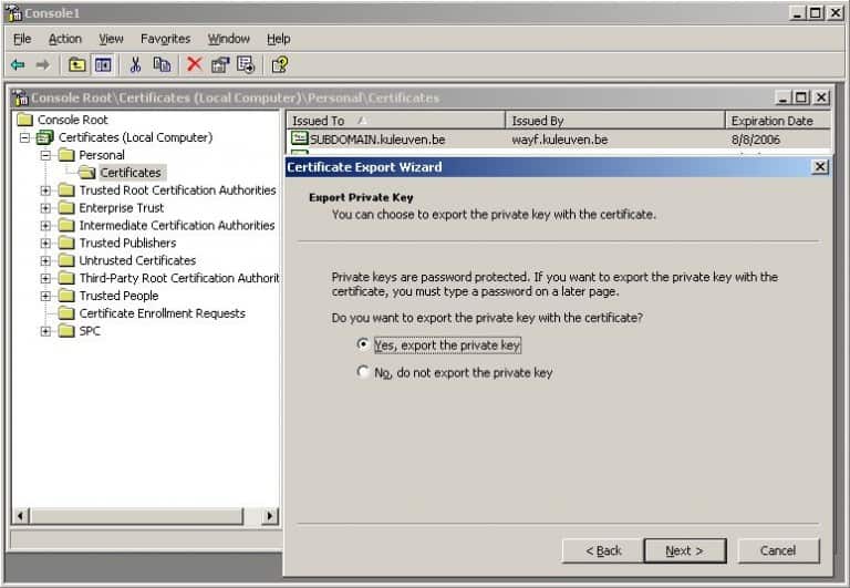 How To View Certificates with MMC