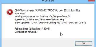 Socket Error socket error 10061