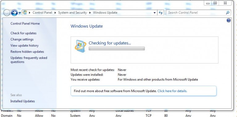 how to update KB947821