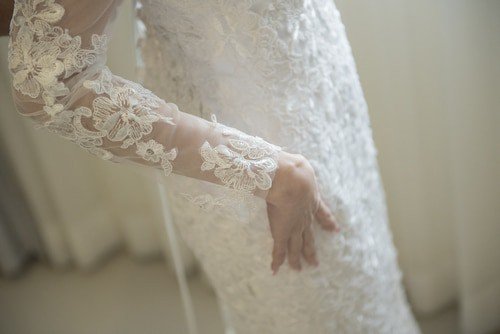 tea length wedding dress 