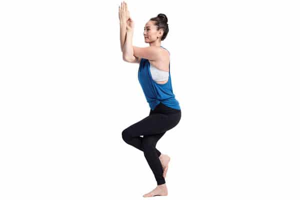 Eagle pose yoga poses for better sex
