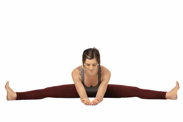 Wide legged Straddle yoga poses for better sex