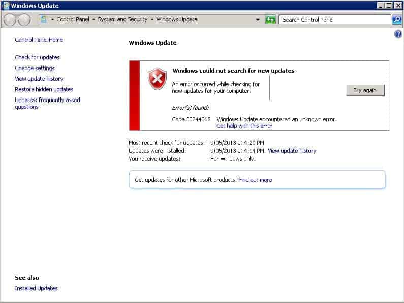 Solution for Error 3 Solution for Error 3