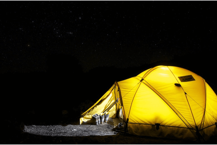 night camping