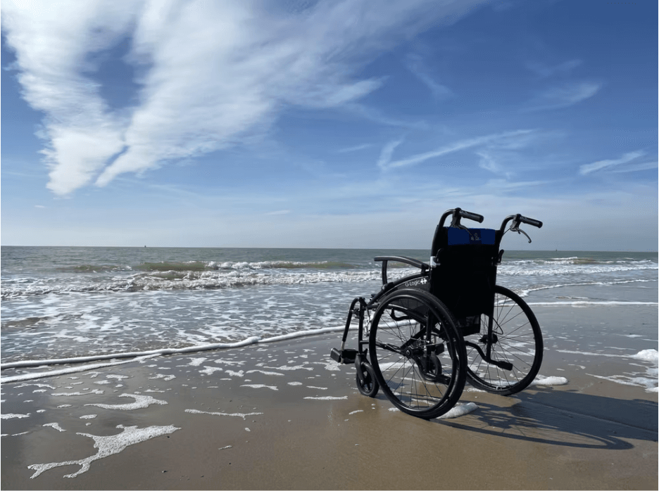Wheelchair beach