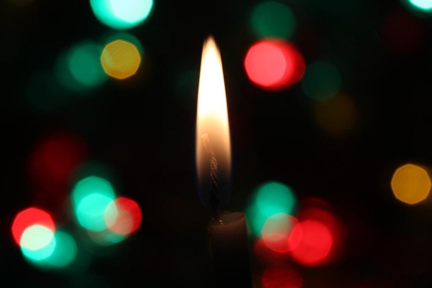 Picture 1 8 Light a candle.