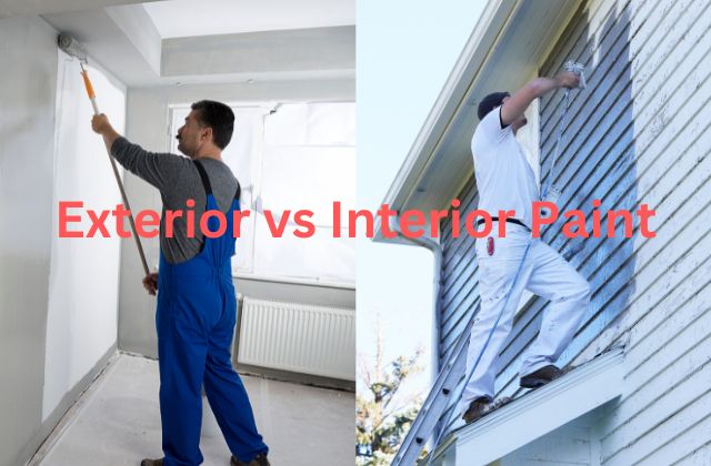 Interior vs. Exterior Paint