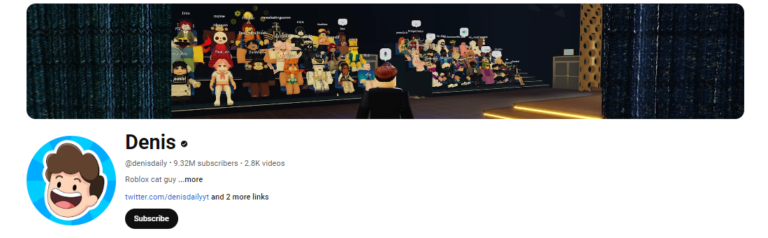 Top 10 Roblox YouTubers To Follow For Epic Gaming Content Lifegag DenisDaily 768x238 