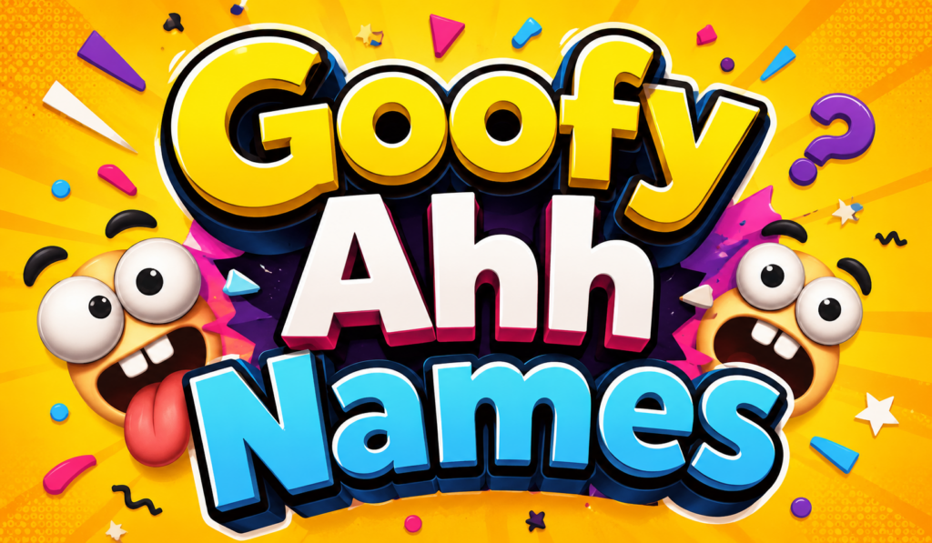 Goofy Ahh Names Goofy Ahh Names