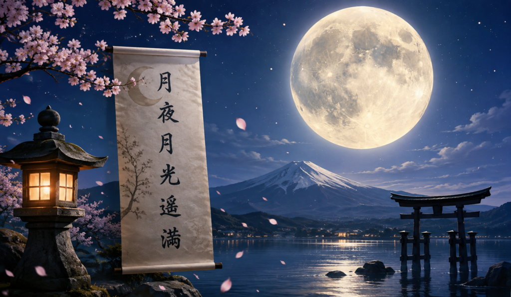 Japanese Names Connected to the Moon Japanese Names Connected to the Moon
