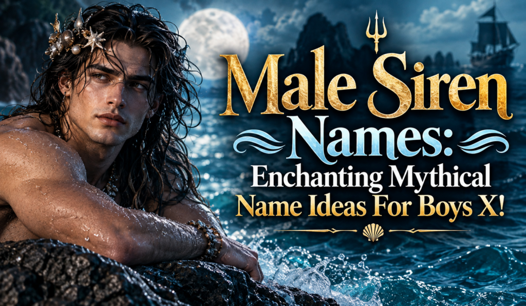 Male Siren Names Enchanting Mythical Name Ideas For Boys X Male Siren Names Enchanting Mythical Name Ideas For Boys X!